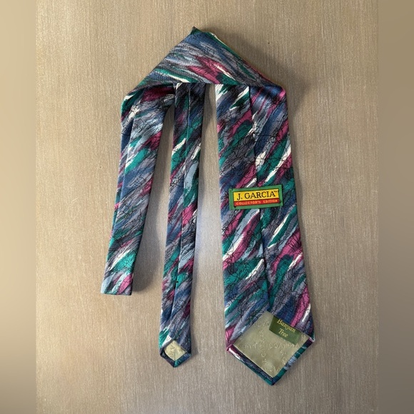 J. Garcia Other - J. Garcia Banyan Tree Collector's Edition Abstract Silk Tie - Vintage Design